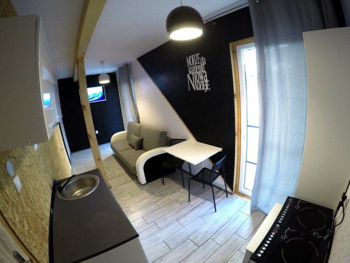 Hotel hel noclegiStudio dwuosobowe.