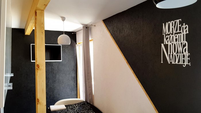 Hotel hel noclegiStudio dwuosobowe.