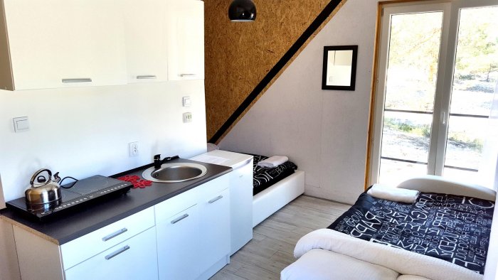 Hotel hel noclegiStudio czteroosobowe małe.