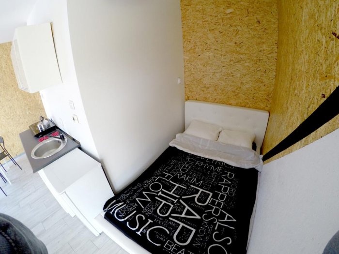 Hotel hel noclegiStudio czteroosobowe małe.