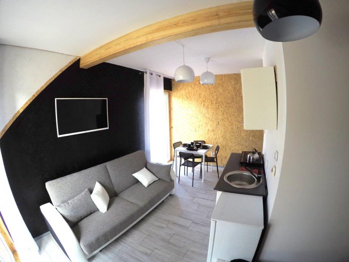 Hotel hel noclegiStudio czteroosobowe małe.