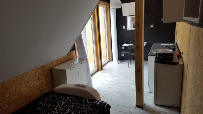 Hotel hel noclegiStudio dwuosobowe z balkonem. 